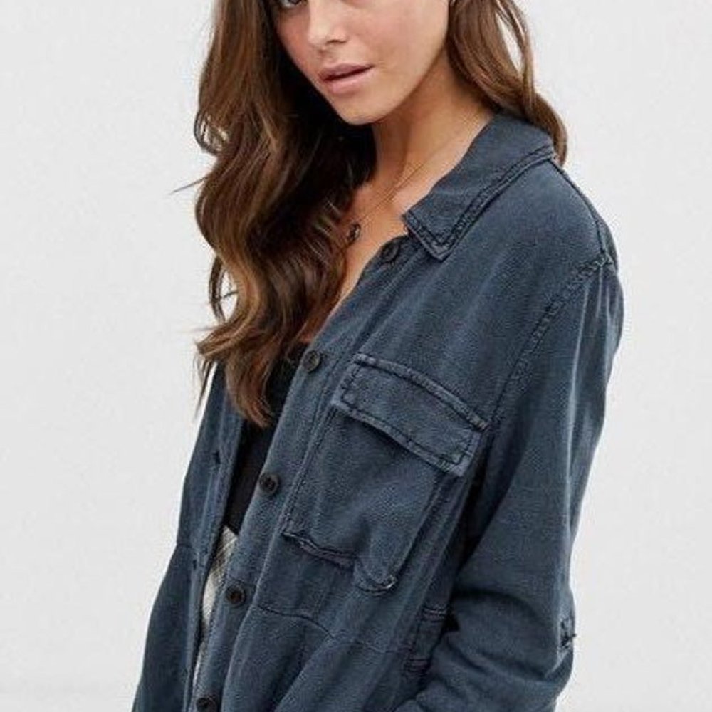 Free People Rainz Duster Jacket